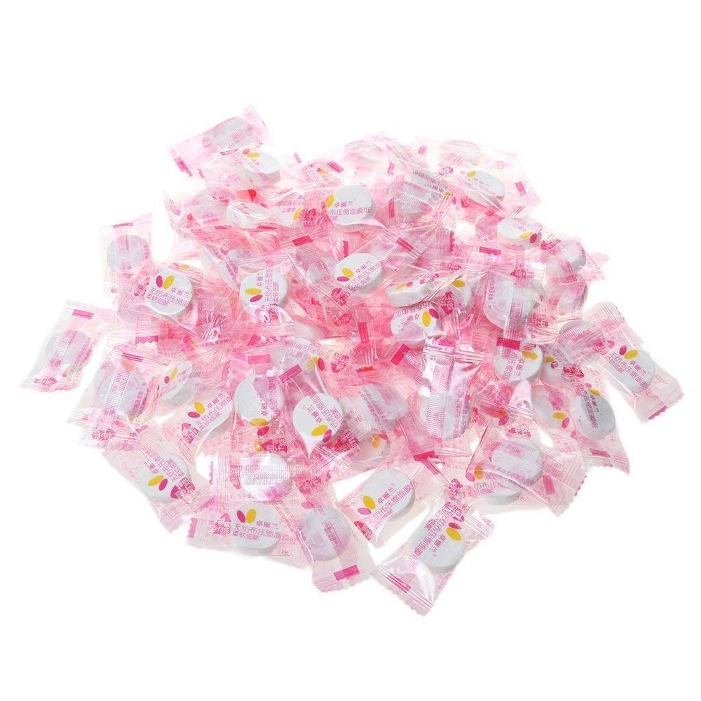 E Shopping Compressed Facial Face Sheet tablets DIY Facial Paper Spa Skin Care - Pack of 50 pcs,50 Count (Pack of 1)