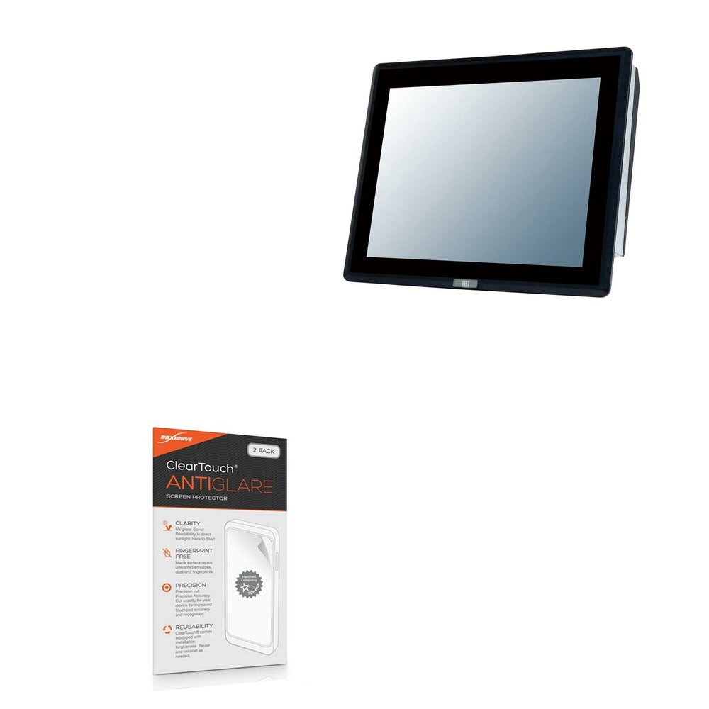 BoxWave Screen Protector Compatible with Industrial PC Pro PPC-F15A-H81 - ClearTouch Anti-Glare (2-Pack), Anti-Fingerprint Matte Film Skin