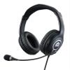 acer Over-Ear Headset (Omnidirectional Microphone, 94 db, 20 Hz - 20 kHz, 2.4 m Long Cable for Sufficient Flexibility, 3.5 mm Jack with Plug & Play) Silver, GPHDS1100T, Black, Unknown view 1