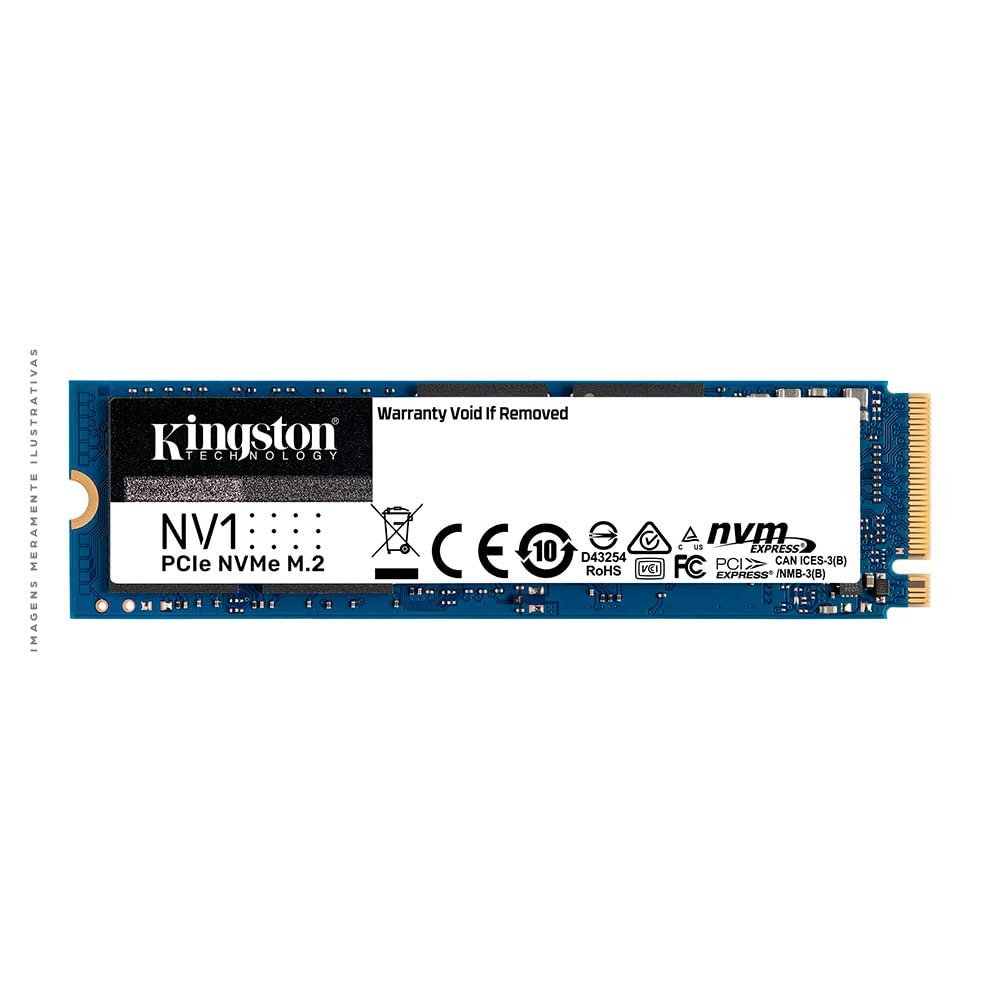 Kingston NV1 250G M.2 2280 NVMe PCIe Internal SSD Up to 2100 MB/s SNVS/250G