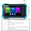 8MP 5 in 1 AHD CVI TVI CVBS IP Camera Tester Monitor, IPC-5200 8MP HD Display Video Monitor IPS Touch Screen IPC Tester Support POE PTZ WiFi RS485 HDMI & VGA Input DC12V Output view 3