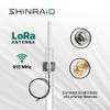 SHINRAIO Helium HNT Hotspot Lora LoT Antenna 915mhz 10dbi Omni Directional 1m with Mounting Bracket N-Female Connector with 32ft RP-SMA-Male to N-Male Cable Cable view 2