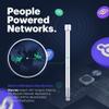 SHINRAIO Helium HNT Hotspot Lora LoT Antenna 915mhz 10dbi Omni Directional 1m with Mounting Bracket N-Female Connector with 32ft RP-SMA-Male to N-Male Cable Cable view 3