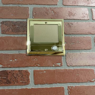 SCFM Replacement Door Speaker for Nutone Intercom IS-69PB IS-69AB IS-69WH IS-69 (Polished Brass)