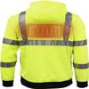 Fieldsheer Hi-Vis Pullover Heated Hoodie for Men with Multi-Zone Heating Elements and Four Heat Settings - ANSI Certified, Hi-Vis - X-Large view 3