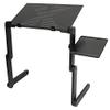 Adjustable Laptop Stand, Portable Laptop Table Stand Ergonomic Lap Desk TV Bed Tray Standing Desk YJ view 2