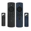 [2 Pack] Firsticks Remote Case with Holder Cover for AirTag and Tile Sticker 2020 (Glow in The Dark) Compatible with Fir TV 4K,Tracker Cover for Airtag-firstick view 1