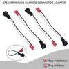 4 Pack Speaker Harness Replacement for Ford Lincoln Chevy GMC Mercury Mazda Models Front Rear Door Speaker Wiring Harness Adapter 72-5600 - Door Speaker Replacement view 2