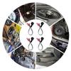 4 Pack Speaker Harness Replacement for Ford Lincoln Chevy GMC Mercury Mazda Models Front Rear Door Speaker Wiring Harness Adapter 72-5600 - Door Speaker Replacement view 3