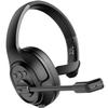 EKSA Truck Driver Bluetooth Headset with Microphone, Environmental Noise Cancelling Wireless Headphone, 99ft Long Wireless Range, Up to 30 Hours of Talk Time, Ultra-Large Soft Earmuff Trucker Headset view 1