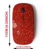 2.4G Wireless Mouse with Cute Pattern Design for All Laptops and Desktops with Nano Receiver - Christmas Winter Holiday view 2