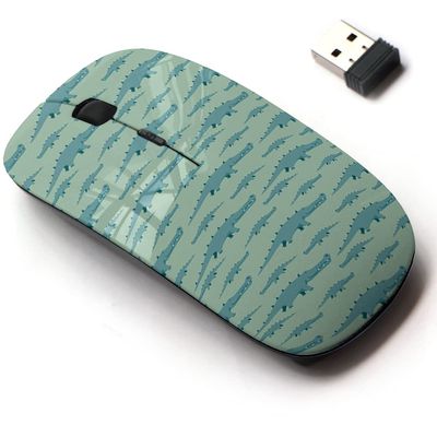 2.4G Wireless Mouse with Cute Pattern Design for All Laptops and Desktops with Nano Receiver - Big Small Cartoon