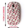 2.4G Wireless Mouse with Cute Pattern Design for All Laptops and Desktops with Nano Receiver - Christmas Bows view 2