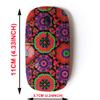 2.4G Wireless Mouse with Cute Pattern Design for All Laptops and Desktops with Nano Receiver - Floral Texture Endless view 2