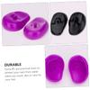 Beaupretty 6pairs Silicone Ear Protectors for Hairdressing Reusable Earmuffs for Hair Dyeing and Ear Covers and Suitable for Salons and Home Use view 3
