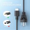 Charger Fit for Lenovo ThinkPad X1, X1 Yoga, X1 Carbon, X1 Tablet Laptop Power Adapter Supply Cord, (Safety Certified by UL), USB C Power Connector, 65W, 45W view 3