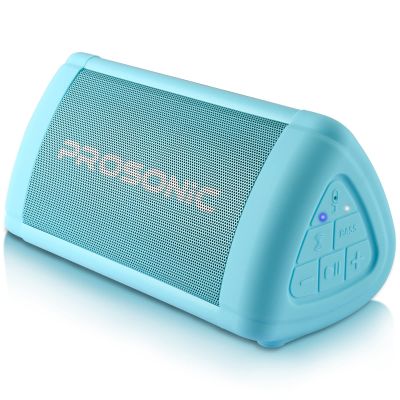 Prosonic BT3 Portable Wireless Bluetooth Speaker with 10W Stereo Sound & Bass Boost -Rich Sound & Intense Bass -Bluetooth 5.0 -Microphone -IPX5 -in & Outdoor Speaker (Blue)