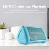 Prosonic BT3 Portable Wireless Bluetooth Speaker with 10W Stereo Sound & Bass Boost -Rich Sound & Intense Bass -Bluetooth 5.0 -Microphone -IPX5 -in & Outdoor Speaker (Blue) view 3