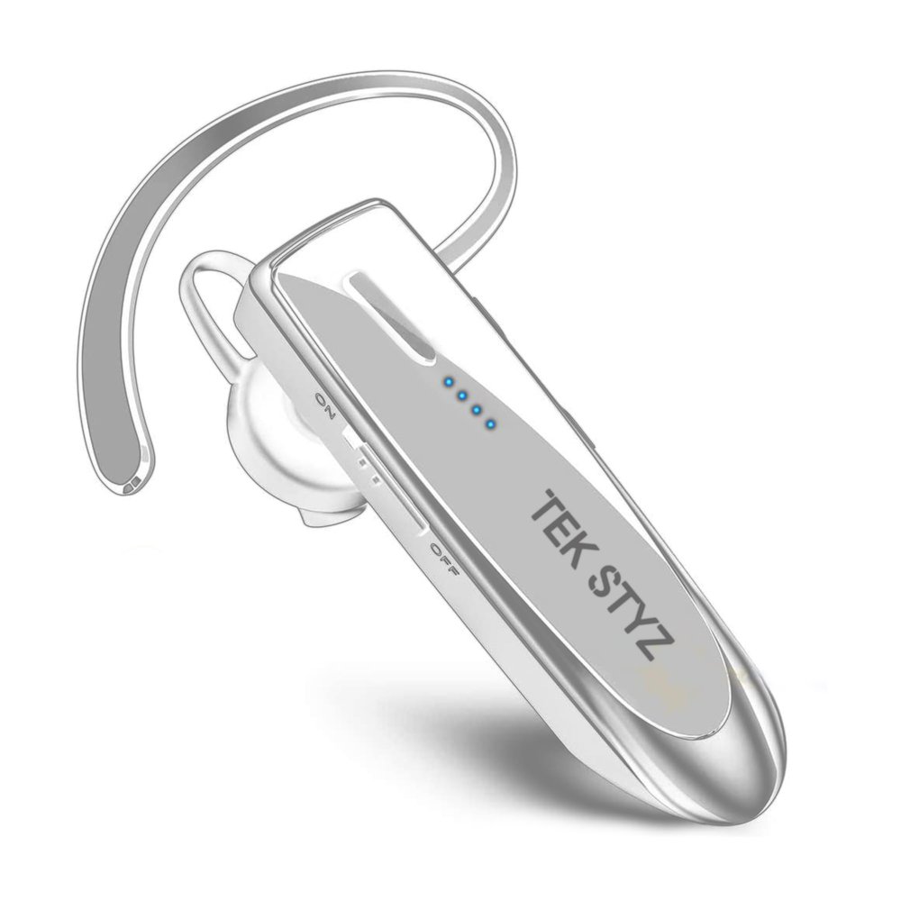 Bluetooth 5.3 Headset Compatible with Samsung Galaxy S20/FE/Ultra/S20+/5G/Fan Edition/Plus IPX5 Waterproof, Dual Microphones, Noise Reduction, 60 Days Standby + 22Hrs HD Talk!