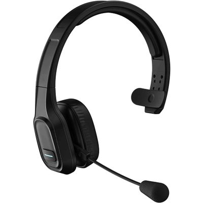 Work PRO Wireless Headset for Samsung Galaxy Note 10/Plus/Lite/+/5G/Note10 with Boom Dual V5.0 Bluetooth Plus 3.5mm 1/8 Backup Cable (Black)