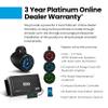 BOSS Audio Systems UNI4RGB ATV UTV Marine Boat IPX5 Weatherproof 4 Inch Stereo Wake Tower Speakers (x4) And 4 Channel Weatherproof Bluetooth Amplifier view 4