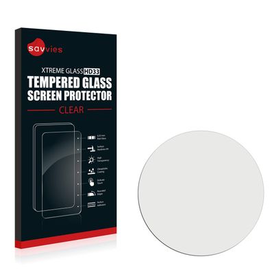 Bedifol Savvies Xtreme Tempered Glass Screen Protector for Garmin Descent MK2s, 0,33mm, 9H Hardness