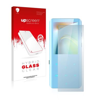 upscreen. Hybrid Glass Clear Premium Glass screen protector for AGPtek A19X, Flexible, Lightweight, High transparency