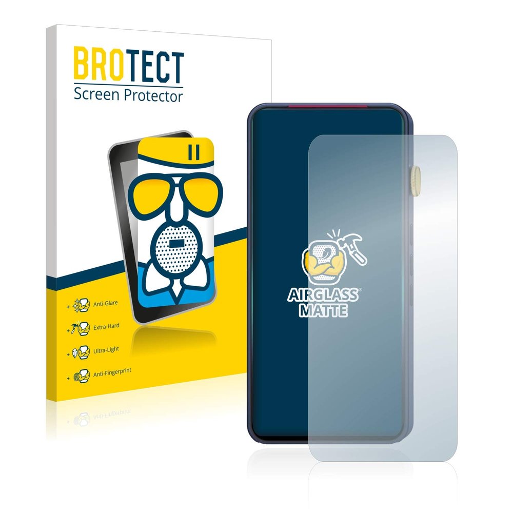 brotect AirGlass Matte Glass Screen Protector for iBasso DX300, Extra-Hard, Ultra-Light, Anti-Glare, Anti-Fingerprint