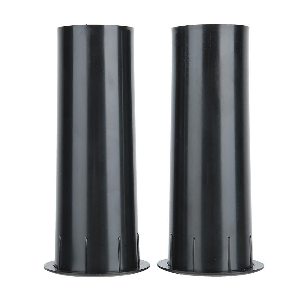 Acogedor Speaker Port Tubes for Bass Enhancer, Subwoofer Air Ports Repalcement & DIY Parts 50mm x 141mm Speaker Cabinet Port Tube, 2-Pack(Black)
