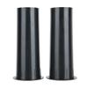 Acogedor Speaker Port Tubes for Bass Enhancer, Subwoofer Air Ports Repalcement & DIY Parts 50mm x 141mm Speaker Cabinet Port Tube, 2-Pack(Black) view 1