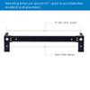 RackPath 1U Vertical Wall Mount Rack - Heavy Duty 125lbs Capacity Vertical Mounting Bracket view 3