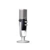 AKG Pro Audio Ara Professional USB-C Condenser Microphone, Dual Pattern Audio Capture Modes for Podcasting, Video Blogging, Gaming and Streaming, Blue & Silver view 4