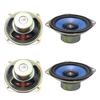 Heyiarbeit 4Pcs 5W 4 Ohm DIY Magnetic Speaker Full Range Audio Speakers 77mm Diameter Round Shape Replacement Loudspeaker for DIY Speaker view 1