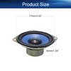 Heyiarbeit 4Pcs 5W 4 Ohm DIY Magnetic Speaker Full Range Audio Speakers 77mm Diameter Round Shape Replacement Loudspeaker for DIY Speaker view 2