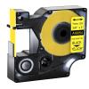GREENCYCLE Compatible for Dymo 18054 Heat Shrink Tubes Industrial Label Tape 3/8-Inch (9 mm) x 5 ft (1.5m) for use with DYMO Rhino 5200 4200 3000 5000 6000 Label Makers, (Black on Yellow, 40 Pack) view 1