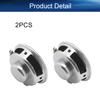 Heyiarbeit 2Pcs 3W 4 Ohm DIY Magnetic Speaker Full Range Audio Speakers 40mm Diameter Round Shape Replacement Loudspeaker for DIY Speaker view 4