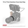 SmallRig Seamless Focus Gear Ring (75mm to 77mm) - 3294 view 3