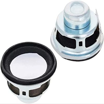 Heyiarbeit 3W 4 Ohm DIY Magnetic Speaker Audio Speakers 36mm Diameter Round Shape Replacement Loudspeaker