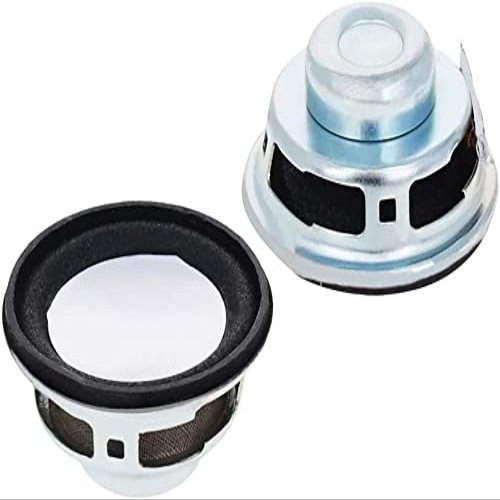 Heyiarbeit 3W 4 Ohm DIY Magnetic Speaker Audio Speakers 36mm Diameter Round Shape Replacement Loudspeaker