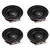 Heyiarbeit DIY Magnetic Speaker 4 Ohm 3W 40mm Dia Round Shape Replacement Speaker Stereo Woofer Loudspeaker for DIY Audio Speakers Interphone 4pcs view 1