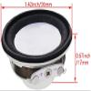 Heyiarbeit 2Pcs 3W 4 Ohm DIY Magnetic Speaker Audio Speakers 36mm Diameter Round Shape Replacement Loudspeaker view 2