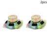 Heyiarbeit 2Pcs 5W 4 Ohm DIY Magnetic Speaker Full Range Audio Speakers 77mm Diameter Round Shape Replacement Loudspeaker for DIY Speaker view 4
