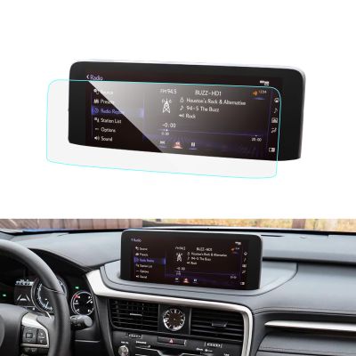 2020-2022 Lexsu RX 350 450 Glass Screen Protector 12.3 Inch Infotainment Display RX 350 Screen Protector Foils Tempered Glass 9H Anti-Scratch Navigation Touchscreen Protective Film Accessories