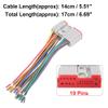 X AUTOHAUX 71-5520 Car Stereo CD Player Wiring Harness Wire Radio Adapter Plug for Mercury Monterey 2004-2007 view 3
