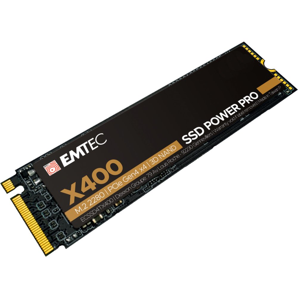 Emtec 2TB X400 Power Pro M.2 2280 PCIe Gen 4.0 x4 Internal Solid State Drive (SSD) ECSSD2TX400