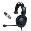 Clearcom Single Muff Intercom Headset w. Female XLR Four Pin Connector Headphone view 1