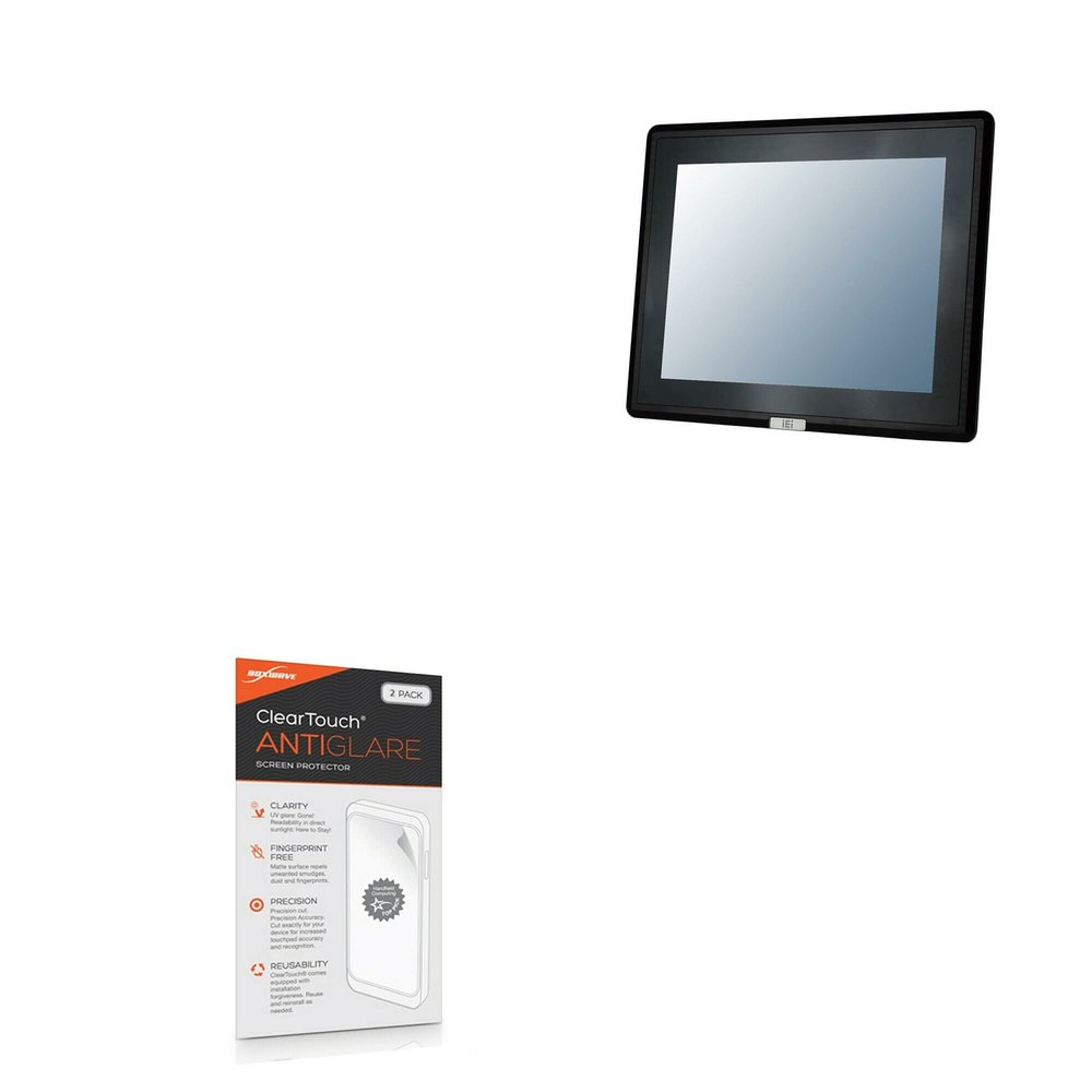 BoxWave Screen Protector Compatible with Industrial PC Pro DM-F12A - ClearTouch Anti-Glare (2-Pack), Anti-Fingerprint Matte Film Skin