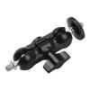 Andoer Articulating Friction Arm Monitor Mount with Double Ballhead Standard 1/4-inch Screw for Camera Monitor LED Light Microphone Video Rig view 2