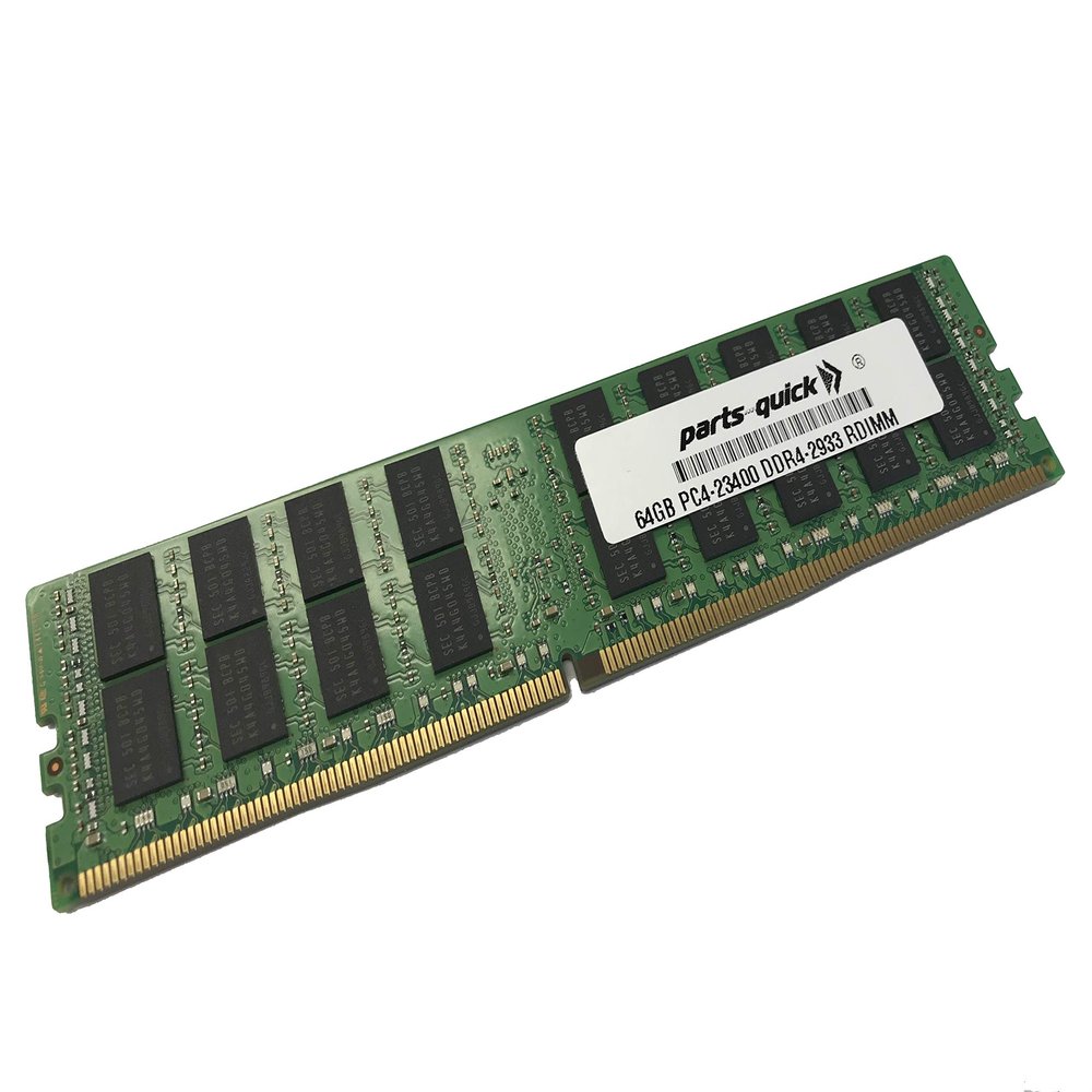 parts-quick 64GB (1X64GB) Memory for HP Cloudline CL4100 Gen10 Compatible DDR4-2933 CAS-21-21-21 ECC Registered DIMM RAM (2nd Generation Intel Xeon Scalable Series)