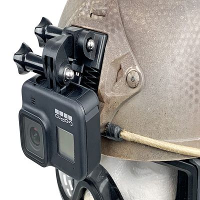 BrainExploder Adjustable NVG Helmet Mount Compatible with All GoPro Hero Cameras